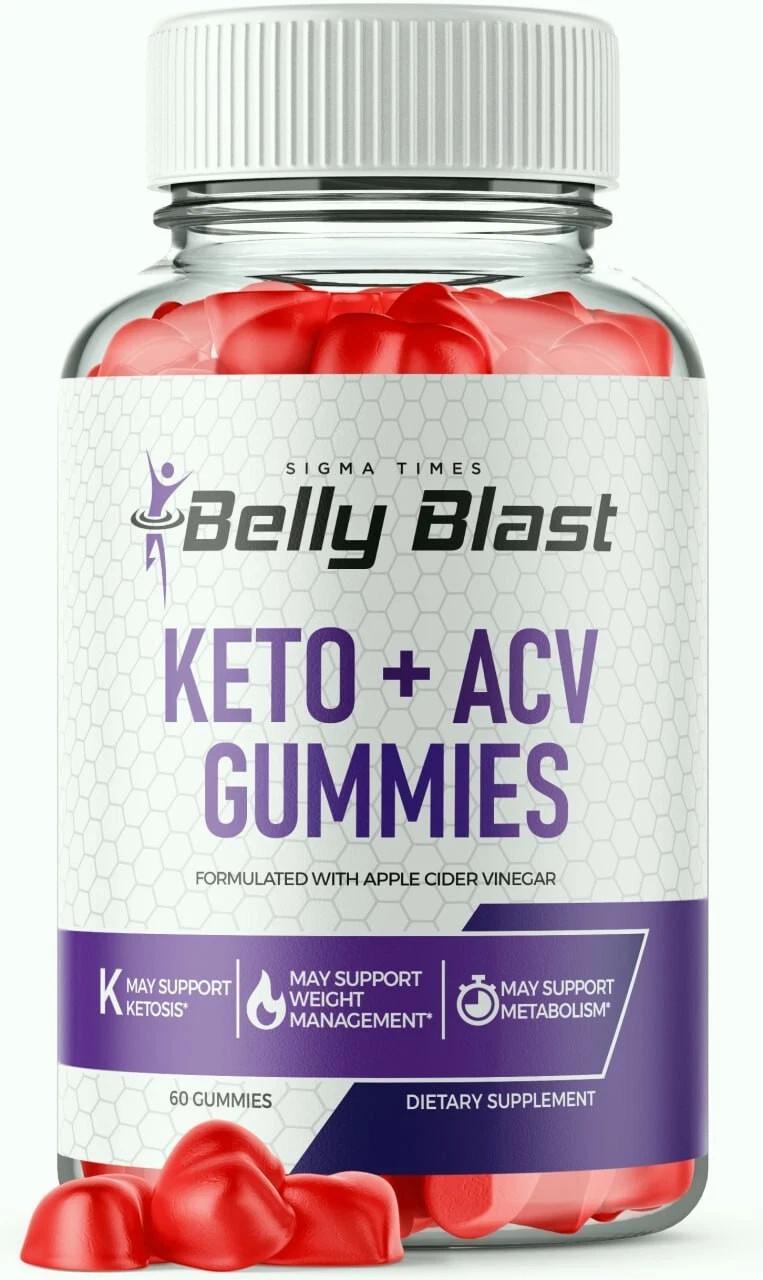 Belly Blast Keto Gummies, Belly Blaster Weight Loss Supplement 60ct