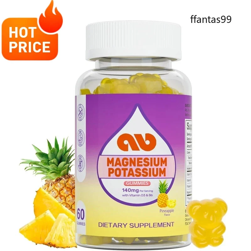 Potassium magnesium gummies contain vitamin B6