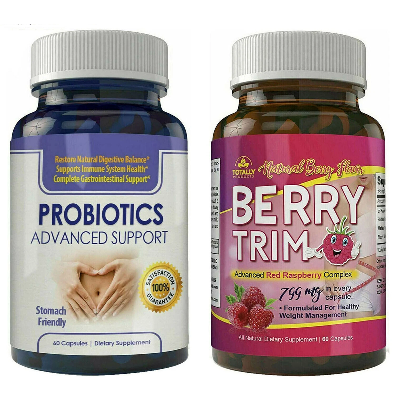 Probiotics Support Immune Health Supplements Raspberry Ketone Weight Loss Pills